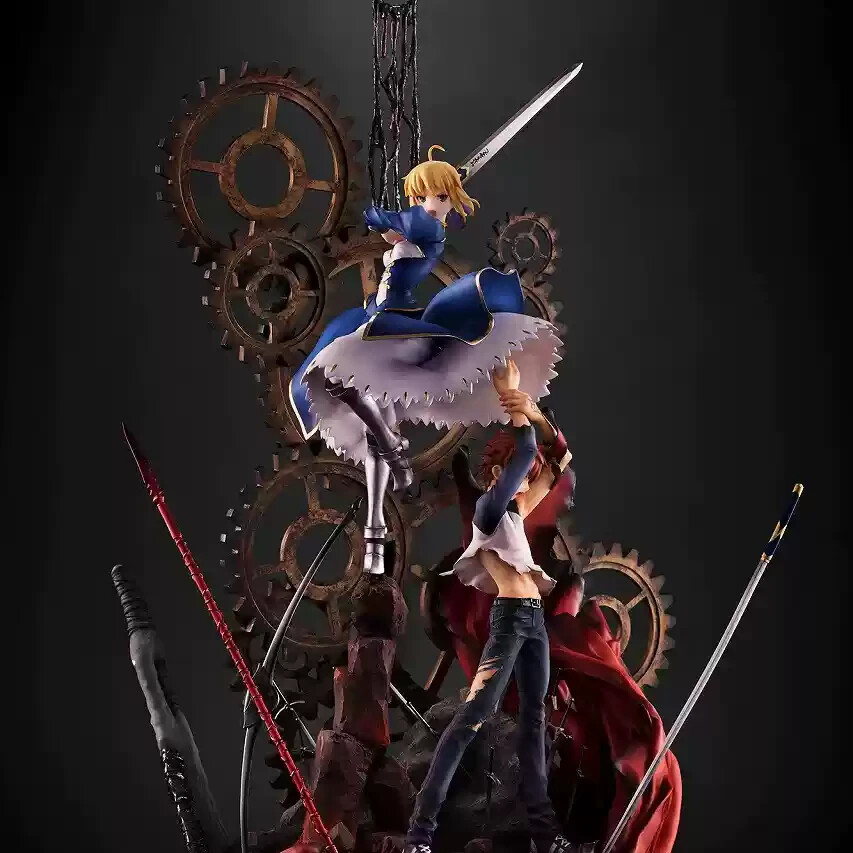 ANIPLEX Fate/stay night FGO Saber &Emiya Shirou 15th Anniversary