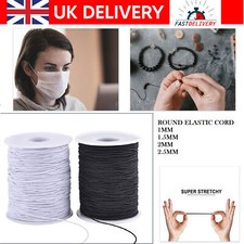 Stretch Elastic Cord Bead for Crafts ? Round 1mm/1.5mm/2mm/2.5mm Elastic