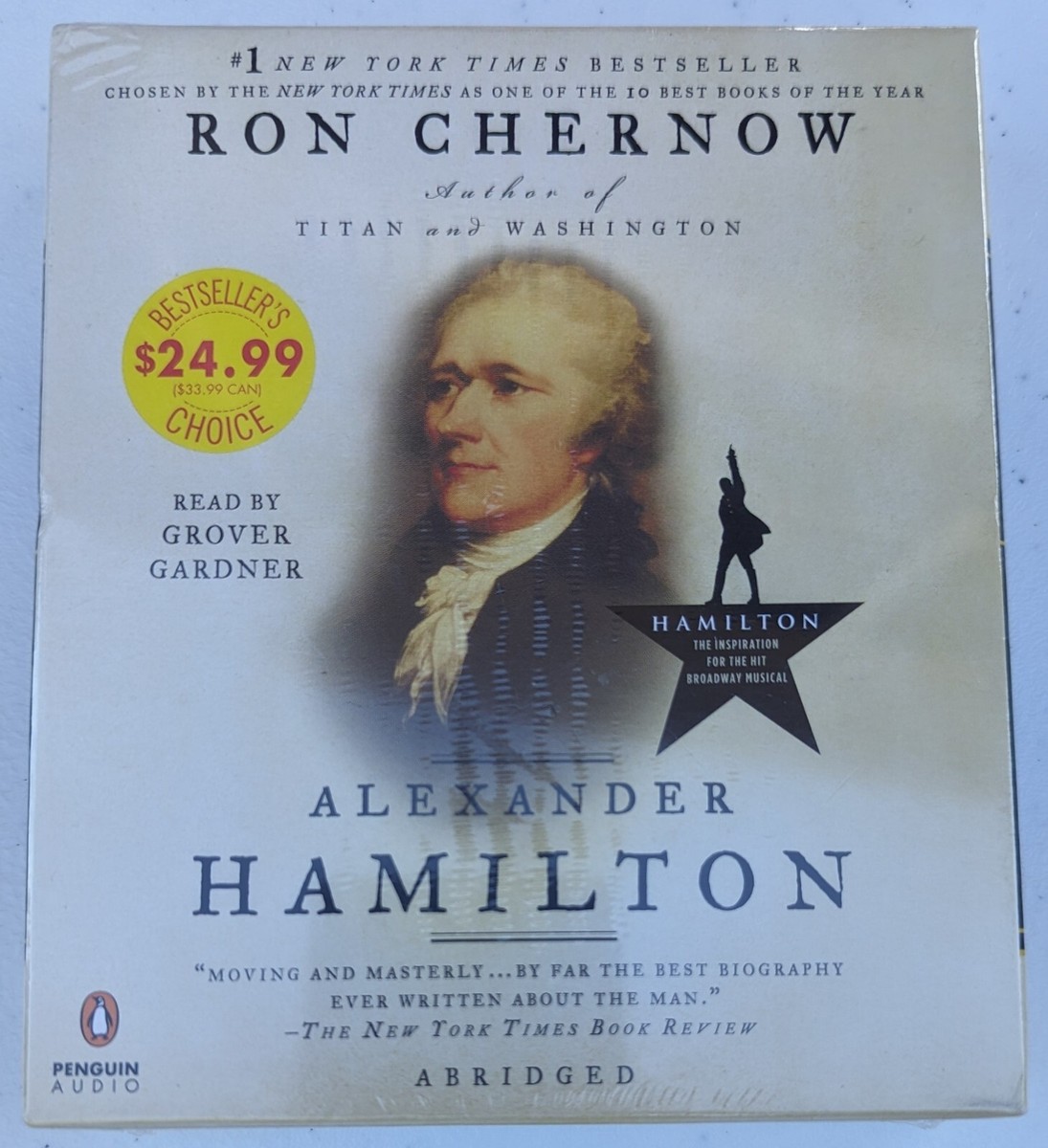 Alexander Hamilton Musical Who Wrote Hamilton Book Ron Chernow How