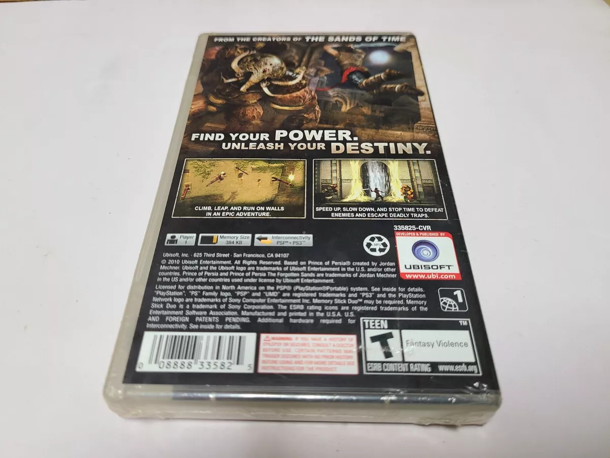 Sony PSP Prince of Persia The Forgotten Sands Sealed 8888335825