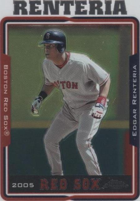 2005 Topps Chrome Update & Highlights - Edgar Renteria #UH74 - 1 of 1