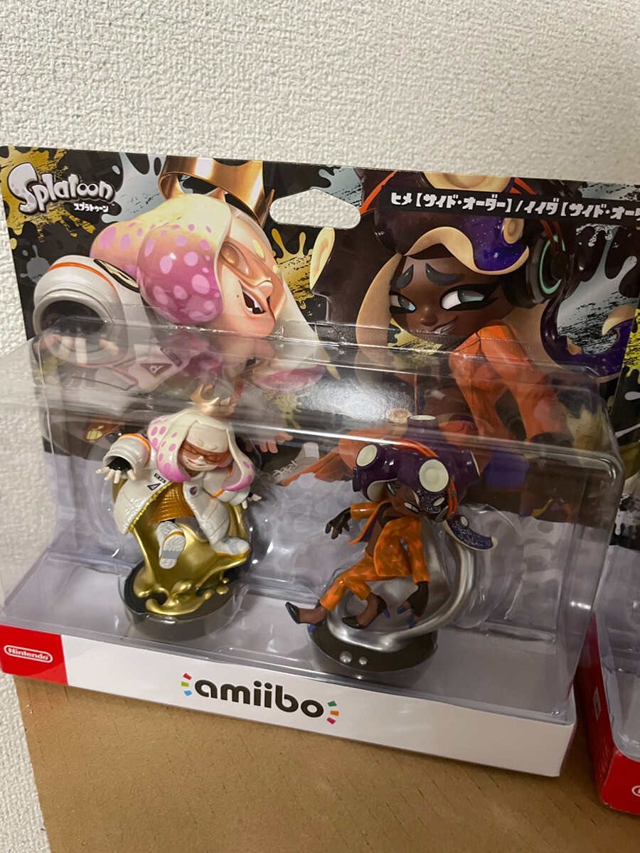 amiibo3体セット Splatoon 3 Squid Sisters Callie & Marie Alterna Ver. amiibo