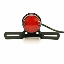 Motorcycle LED Brake Stop Tail Light Mount For Harley Chopper Bobber Cafe Racer