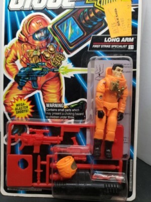Vintage 1993 Hasbro G.I. Joe Battle Corps LONG ARM First Strike