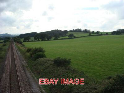 PHOTO  RAILWAY LOOKING TOWARDS CRONDLE HILL COPPICE 2007
