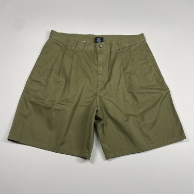 Vintage Andhurst Shorts Men s 36 Olive Green Outdoor Chino MEASURES 35