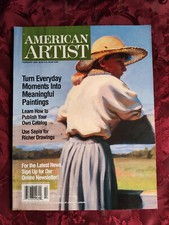 AMERICAN ARTIST Magazine February 2004 Jeffrey T. Larson Joan M Larue Jay Brooks
