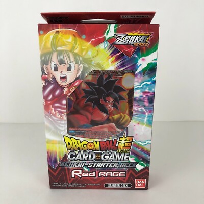 Dragon Ball Super TCG Zenkai Dawn of the Z-Fighters Starter Deck SD17 Red Rage