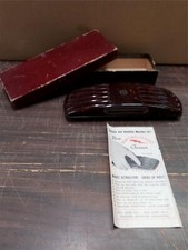 Vintage Electro-static Pyroxoloid Haberdasher Cleaner Magnetic Attraction 7.5"