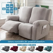 Recliner Loveseat Cover Stretch Couch Covers Sofa slipcover for 2 Seat Reclining