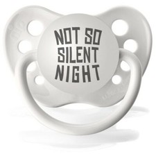 Christmas Dummy Not So Silent Night Dummy Pacifier