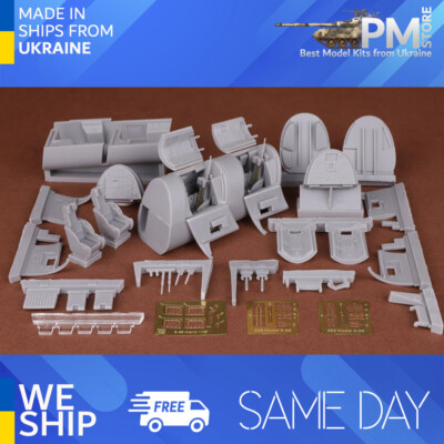 SBS 48094 1/48 B-58 Hustler Bomber/Navigator & DSO cockpit set