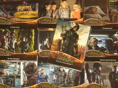 ARROW 'SEASON FOUR' Complete Base Set Of 72 Trading Cards Cryptozoic DC Comics