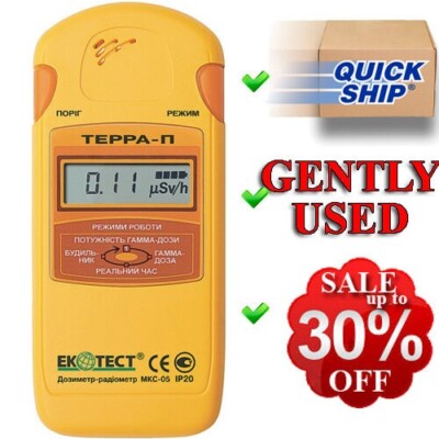 Dosimeter Terra-P Ecotest Radiometer Geigerzähler Strahlungsdetektor Röntgen EMP