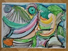 Czech Abstractionism Futurism Painting style Franz Kupka 1 of 3