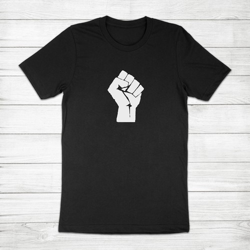 Black Lives Matter Raised Fist Symbol 