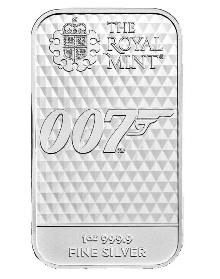 007 純銀バー 1オンス 007 Silver Bar | eBay