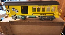 McCoy TCA 1982 THE ROCKY MOUNTAIN ROUTE DENVER PASSENGER CAR IN LN COND. O.B.