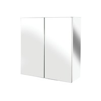 Double Door Bathroom Cabinet Pre-assembled Stainless Steel Wall Unit Mirrored Double Door Bathroom Cabinet Pre-assembled Stainless Steel Wall Unit Mirrored