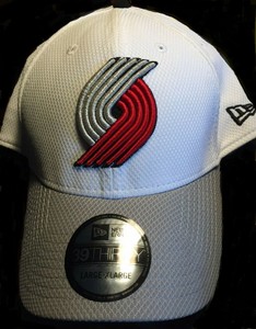 trail blazers fitted hat