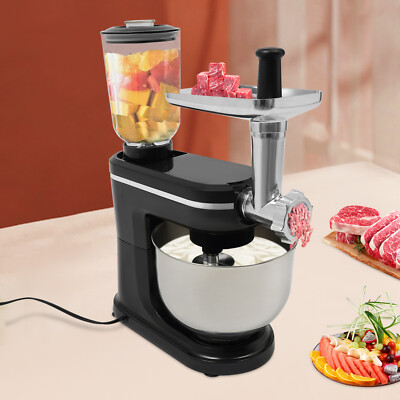 6.34-QT 700W 7-Speed Multi-function Kitchen Electric Stand Food Mixer w/ juicer