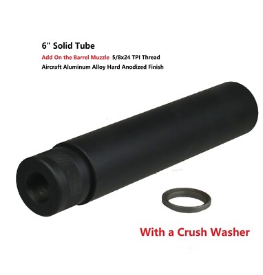 5/8''x24 5/8-24 TPI Thread Slip On Fake Can Style linear compensator F 308 300BLK