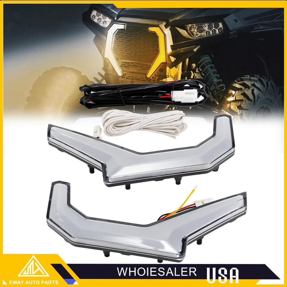 Kit de luces LED delanteras UTV para Polaris RZR XP 4 1000/S 4 900 2014-2020 Foto 4 de 4