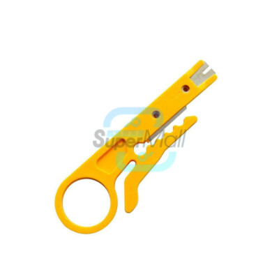 4 ×Portable Mini Wire Stripper Cutter Crimper Pliers Multi Tools Cable Stripping