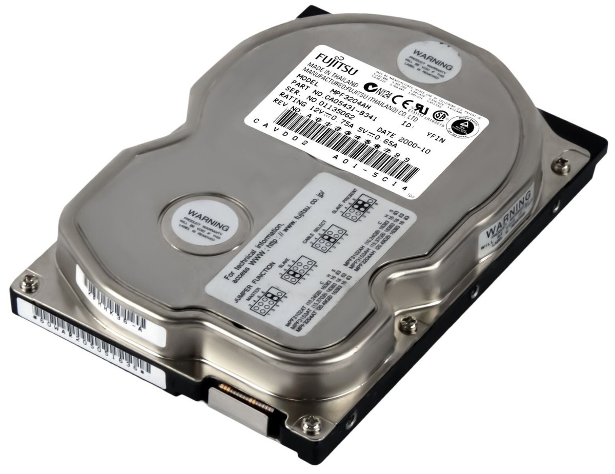 Fujitsu 20.4GB,Internal,7200 RPM,8.89 cm (3.5