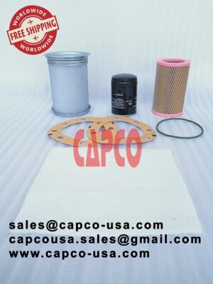 Kit De Filtres Compatible KAESER - Réf. 6.3462.1 + 6.4212.0 + 6.3795.1 + 6.3572.0x2 - Neuf - Livraison Gratuite