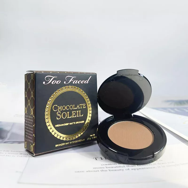 apt Bering strædet For tidlig Too Faced Chocolate Soleil Matte Bronzer - Medium/Deep 0.08 oz / 2.5 g |  eBay