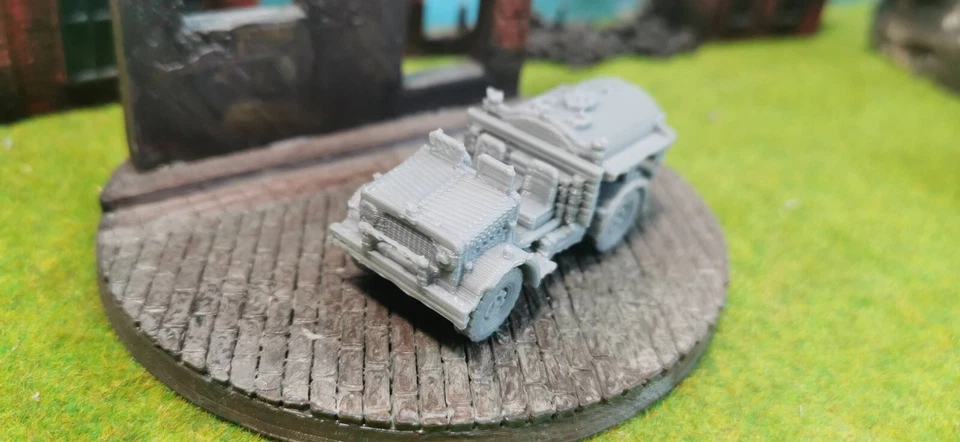 Bedford MWC Camion Cisterna "Aperto" UK GB WW2 Kit 1/87 1/72 1/56 1/48 - Immagine 4 di 4