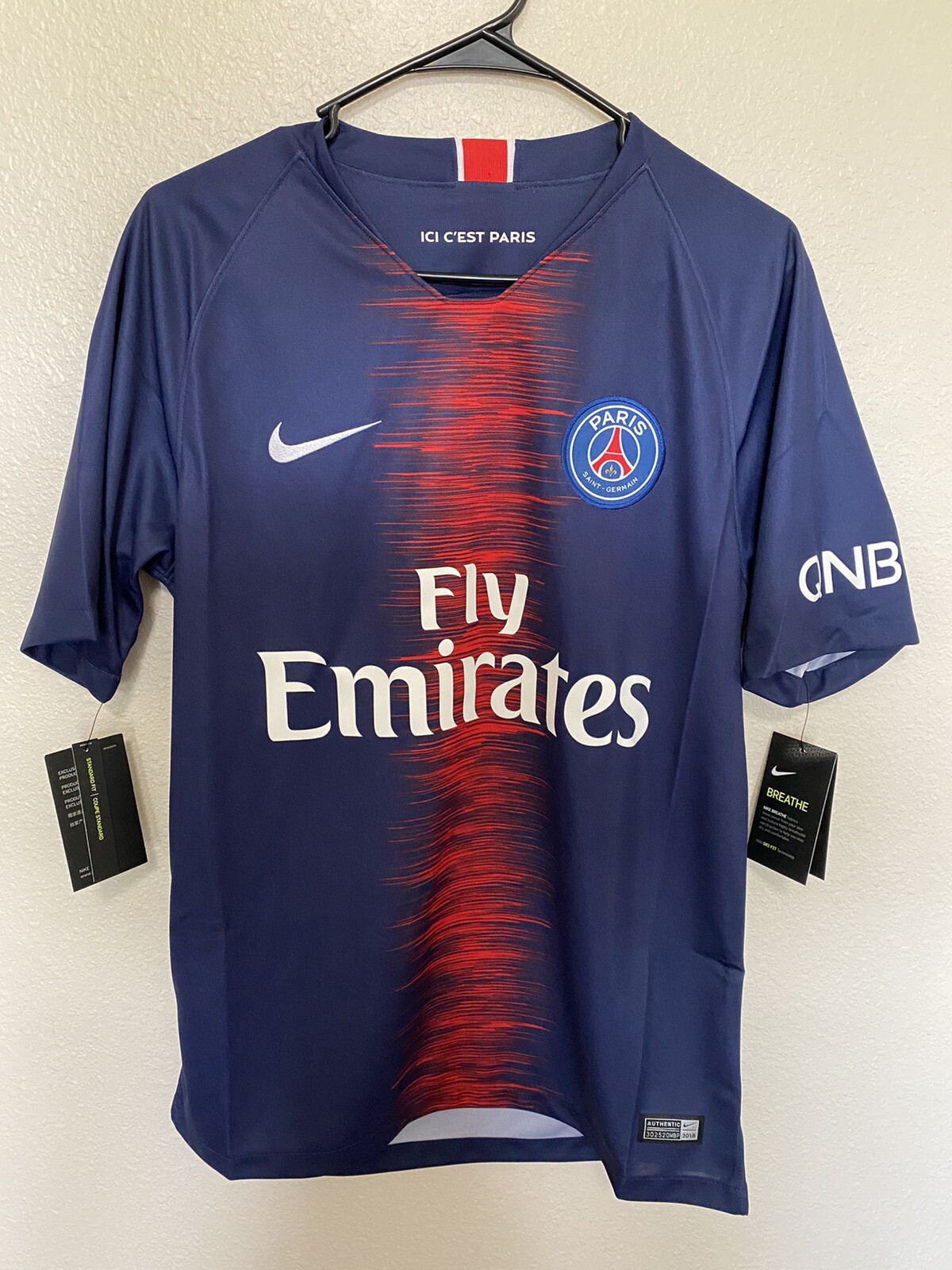 psg vapor match jersey
