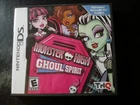 MONSTER HIGH GHOUL SPIRIT NINTENDO DS GAME