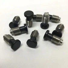 Lot of 10 Spring Plunger Pin Detent Hand-Retractable Knob-Release 1/2"-20 Thread