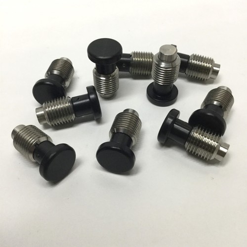 Lot of 10 Spring Plunger Pin Detent Hand-Retractable Knob-Release 1/2"-20 Thread - Picture 1 of 3