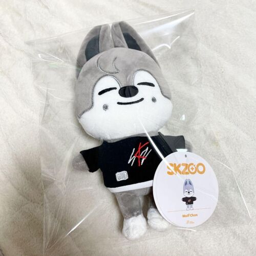 Straykids Skzoo BangChan Wolf Chan official plush toy Limited Rare Mint  Japan