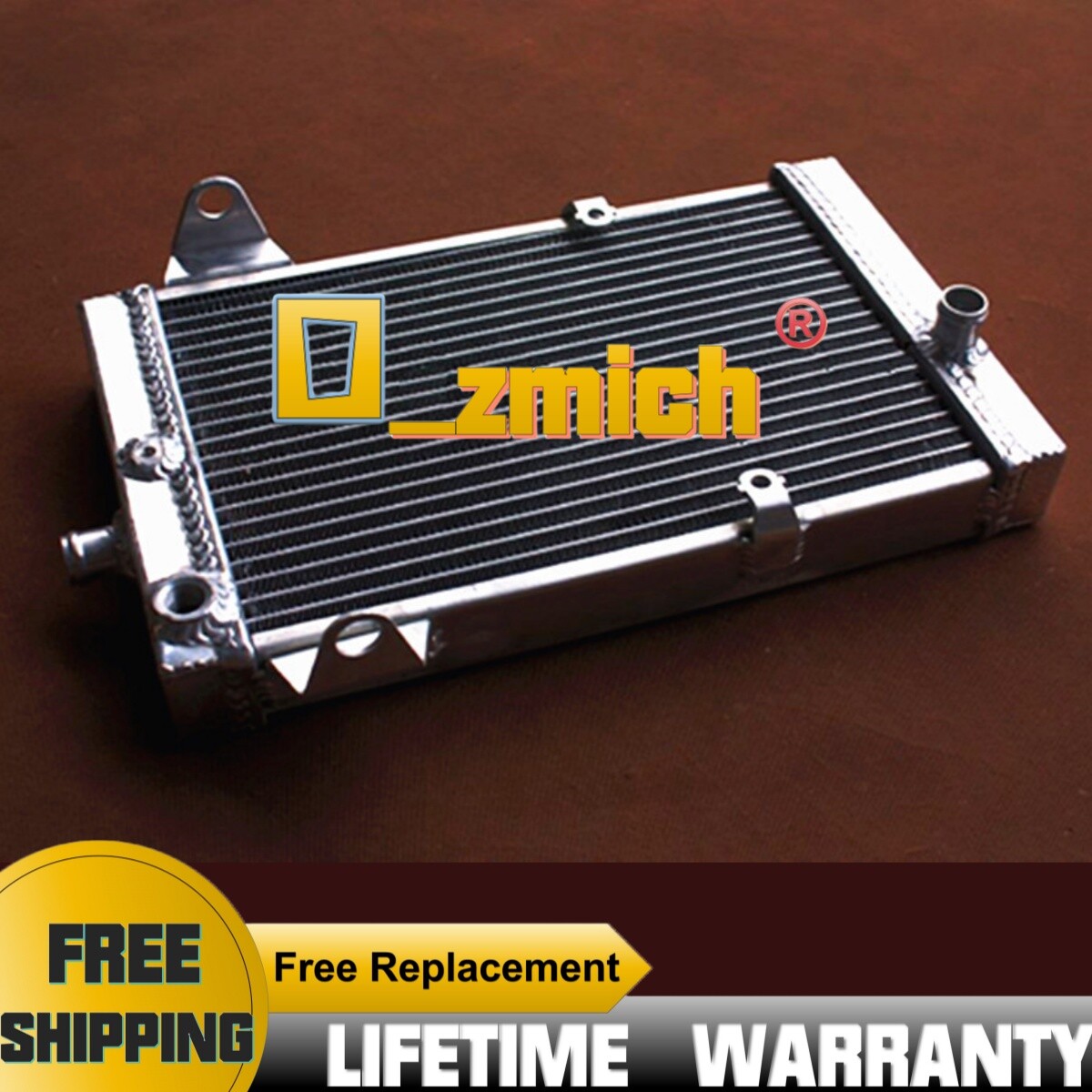 FILA Radiatore alluminio 3 file per Kawasaki KFX700 2003 2004 2005 2006 2007 2008 2009