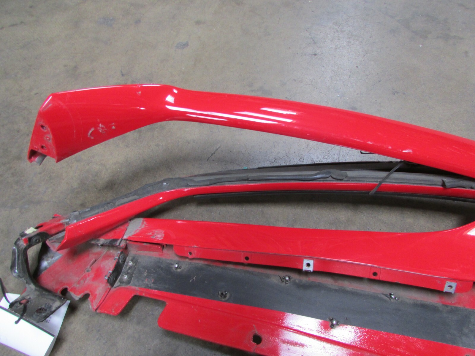 Ferrari 488, Front Spoiler Valance, Damaged, Used, P/N 86707910
