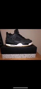 jordan 4 black laser gum