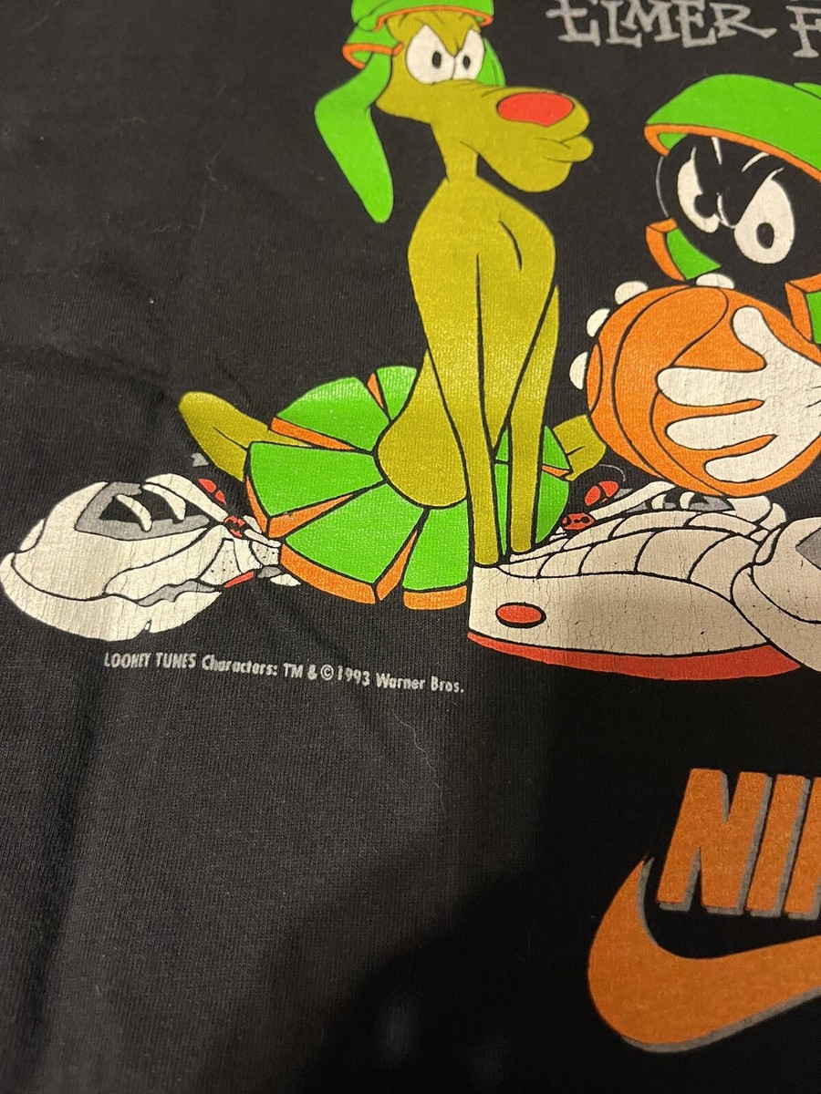 Vintage 1993 Nike “The Scream Team” T Shirt XL Michael Jordan Gray 