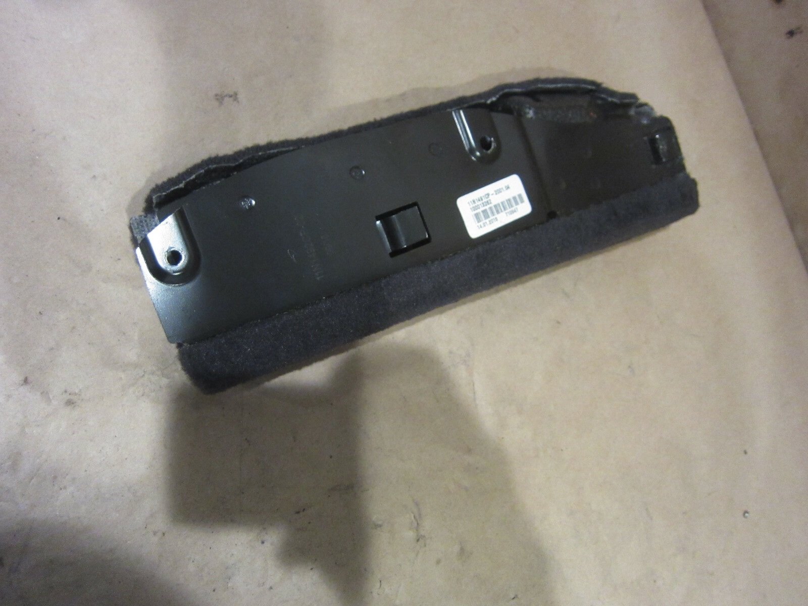 McLaren 570S - LH Foot Rest - Black  - PN 11N1491CP