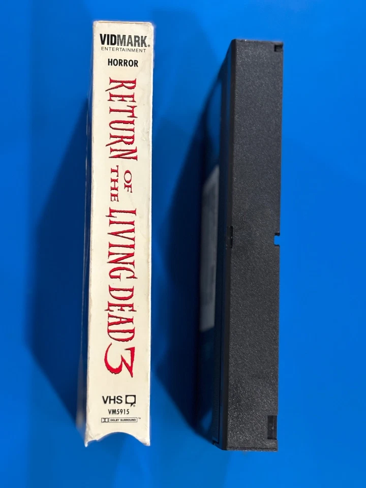 RETURN OF THE LIVING DEAD 3  RARE SCREENER promo VHS - Image 3 of 4