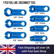 7Pcs/Set Car Fuel Line Disconnect Tool Multiple Sizes Pipe Clip Removal Tool new
