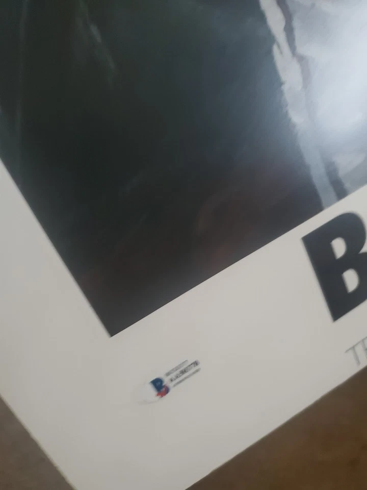 BOBBY COX SIGNED TRIBUTE POSTER Board ATLANTA BRAVES OCT. 2 2010 Bas - Image 2 of 2