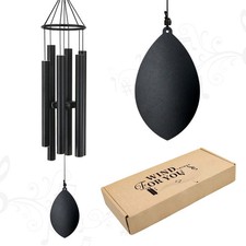 Wind Chimes for Outside Deep Tone, 30 Inch Wind Chimes Outdoor with 6 Tuned Alum