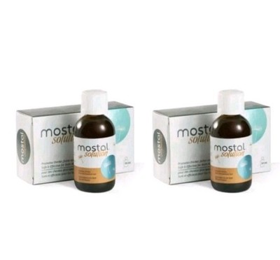 2X Mostal Solution Hair Spray. Fast Acting And Highly Effective Solution. 50 ml