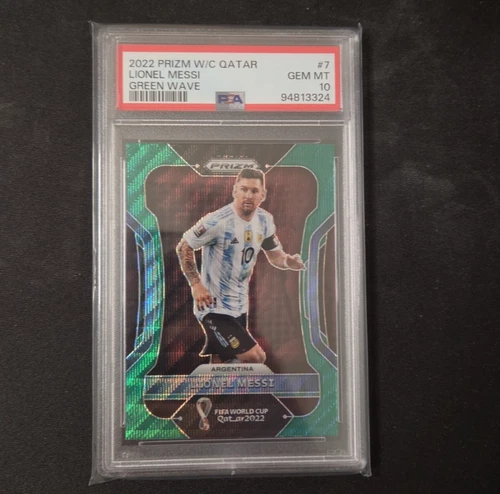 World Cup Lionel Messi 2022 Panini Prizm World Cup Lionel Messi #7 Green