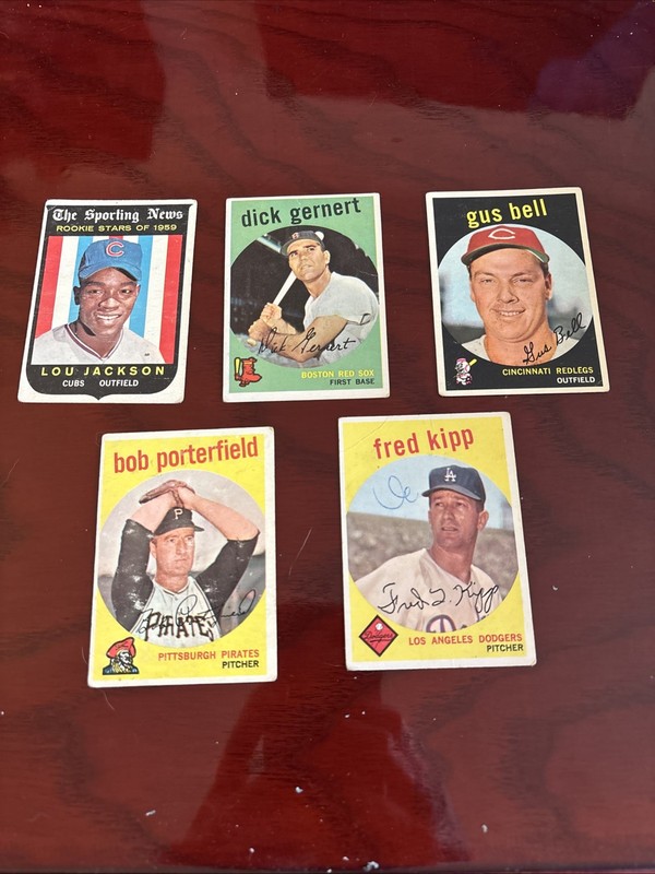 1959 Vintage Baseball Card Set/ Rookie Card