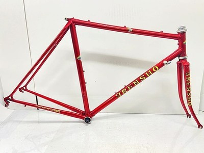 【こうぴ】3RENSHO 三連勝 SUPER RECORD EXPORT 3RENSHO Super Record Export Chromoly Road Freme Set Red ST530